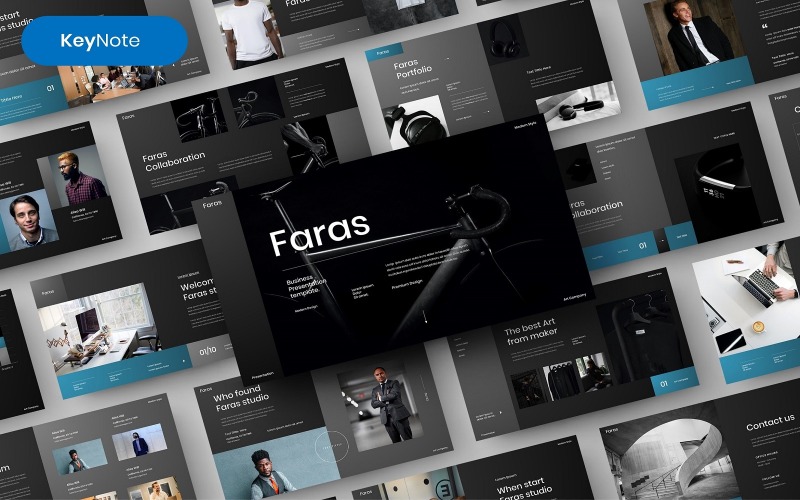 Faras – 商业主题演讲模板
