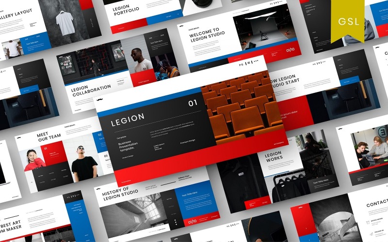 Legion - Business Google Slide Mall