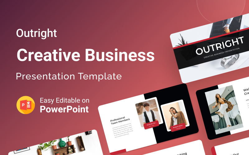 Outright – Creative Business PowerPoint-mall