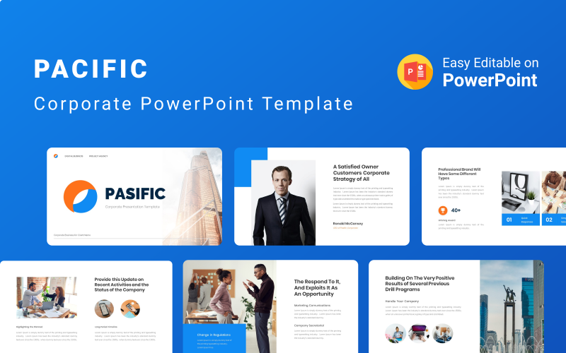 Pasific - Modelo de PowerPoint Corporativo