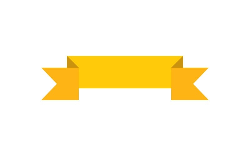 Ribbons Taggar Logo Vektor Symbol V6