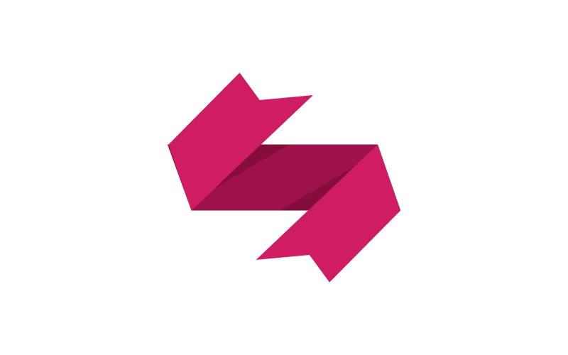 Wstążki Tagi Logo Wektor Symbol V8