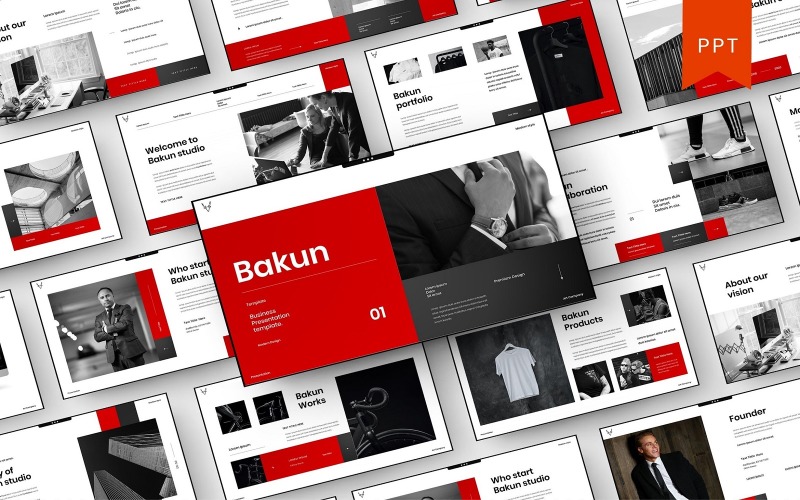 Bakun – Modello di PowerPoint aziendale