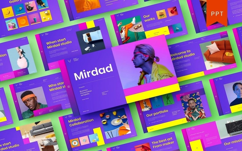 Mirdad - 商业的PowerPoint模板