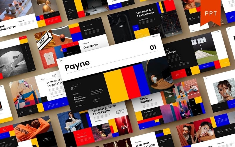 Payne – Modèle PowerPoint d'entreprise