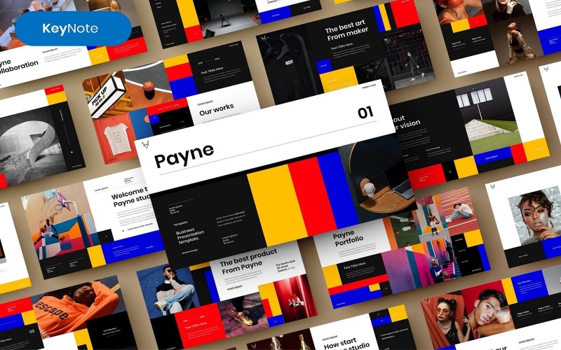 Payne - Modello di nota chiave aziendale