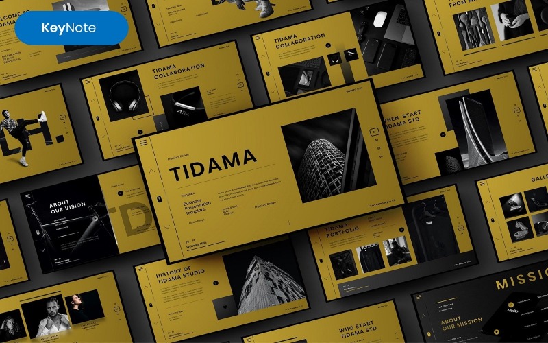 Tidama – 商业主题演讲模板