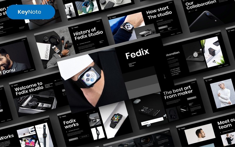 Fedix – Business Keynote Template