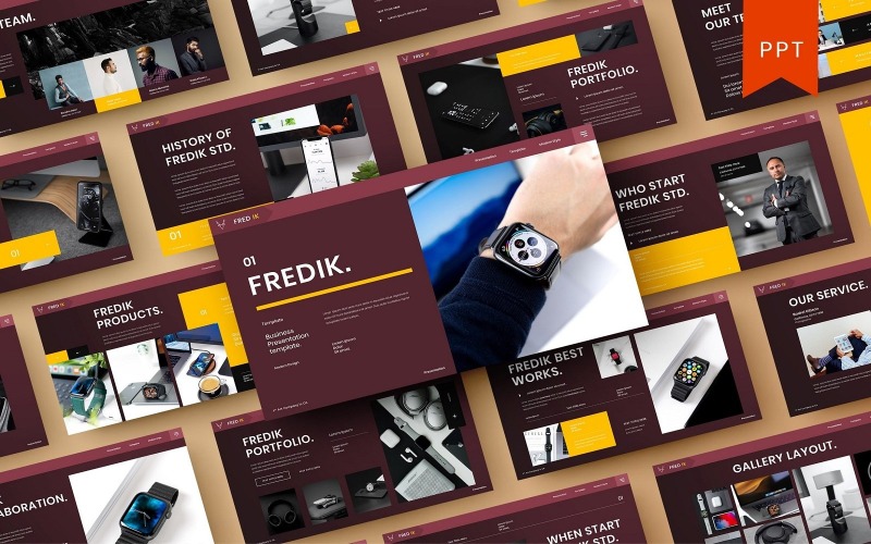 Fredik – Business-PowerPoint-Vorlage