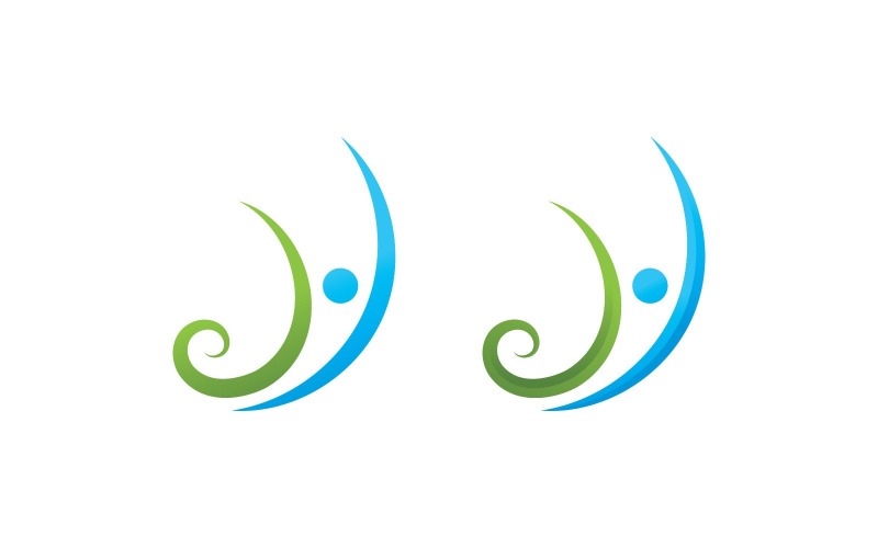 Succes mensen Vector Logo ontwerpsjabloon V11