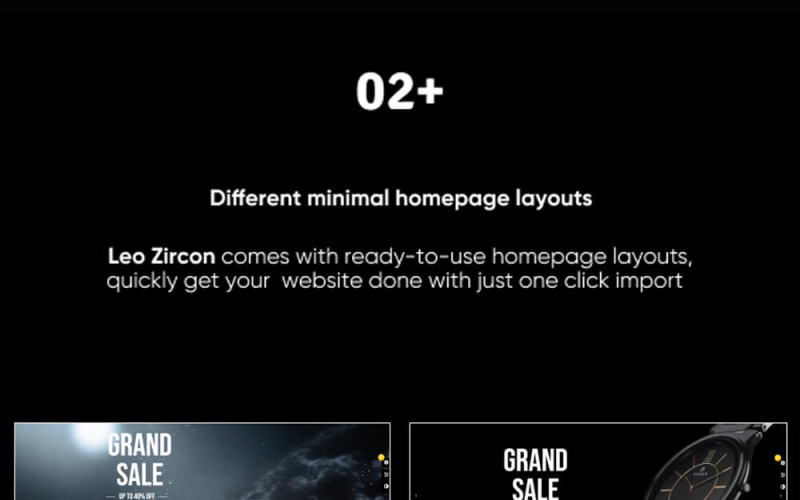 TM Zircon - Thème Prestashop Bijoux Et Montres