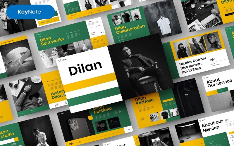 Dilan – Business-Keynote-Vorlage