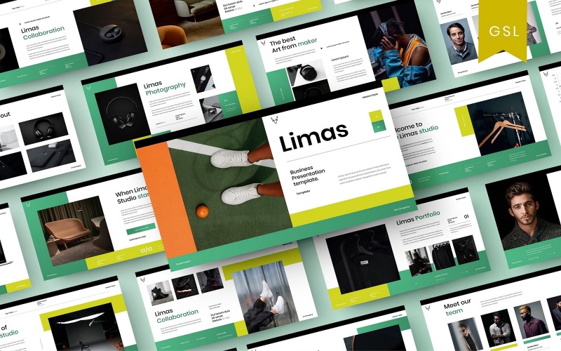 Limas - 商务 Google 幻灯片模板