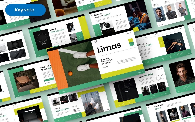 Limas - Zakelijke Keynote-sjabloon