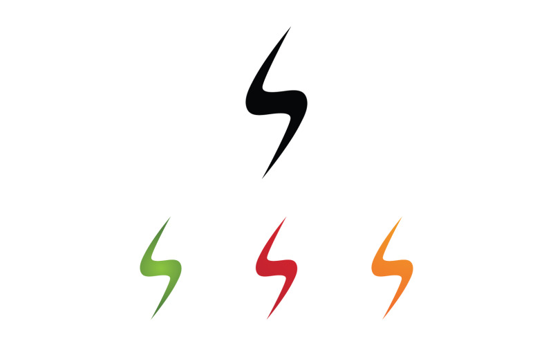 S lettre Initial Logo Vector Business Vector V38