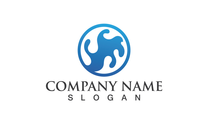 Splash Water Fresh Logo I Symbol Vector V18