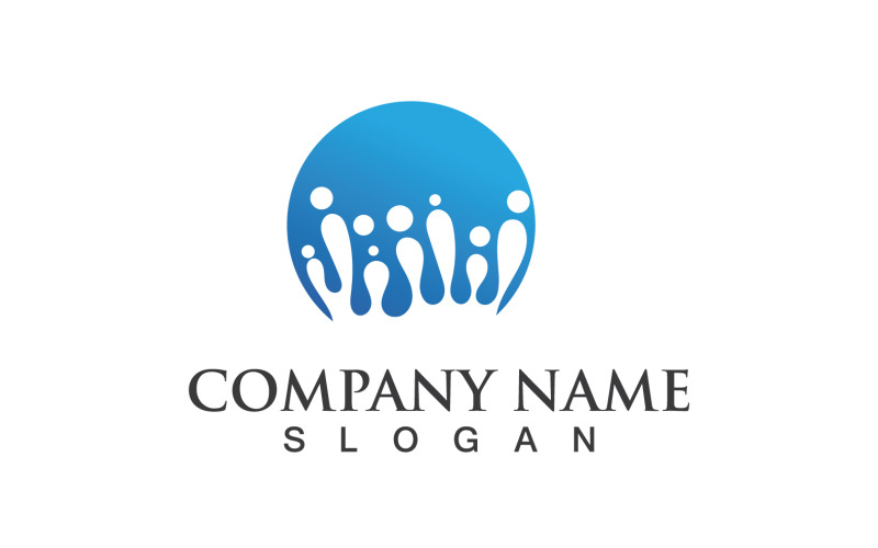 Splash Water Fresh Logo I Symbol Vector V37