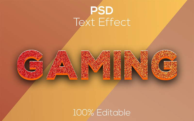Giochi 3d | Giochi Premium | Effetto testo psd di giochi modificabili 3d moderni