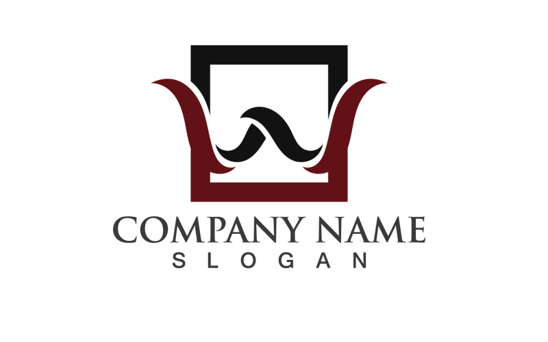 Lettera W iniziale Logo Vector Design V21