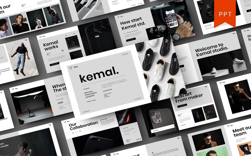 Kemal – Modèle PowerPoint d'entreprise