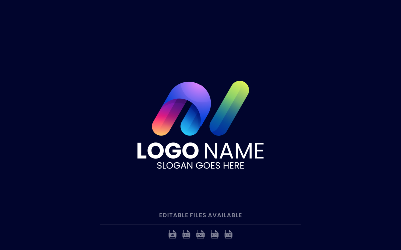 Vector abstract kleurrijk logo-ontwerp