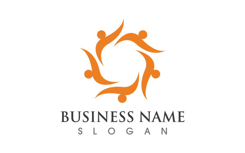 Społeczność Star Group People Logo Vector V9