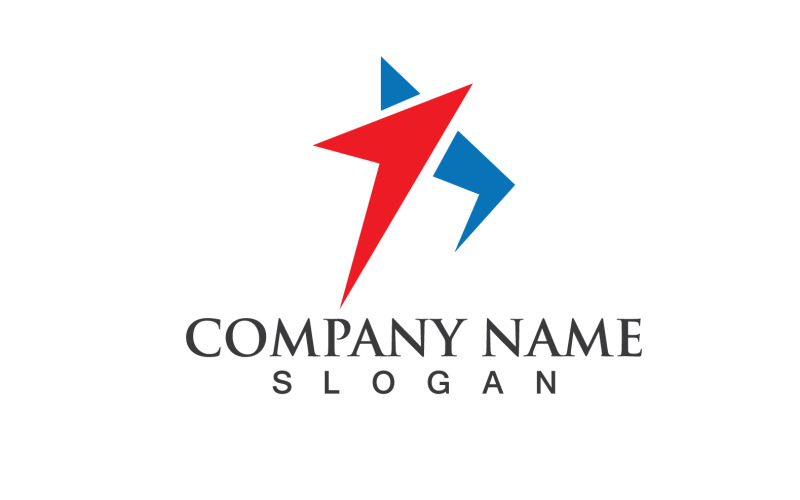 Ster succes symbool logo Vector Design V1