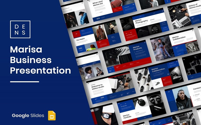 Melisa - Modello di diapositiva Google aziendale