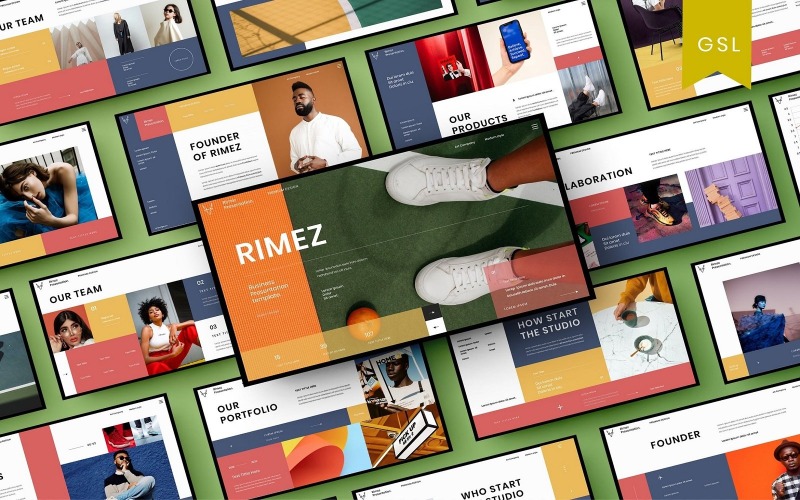 Rimez - Business Google Slide Mall