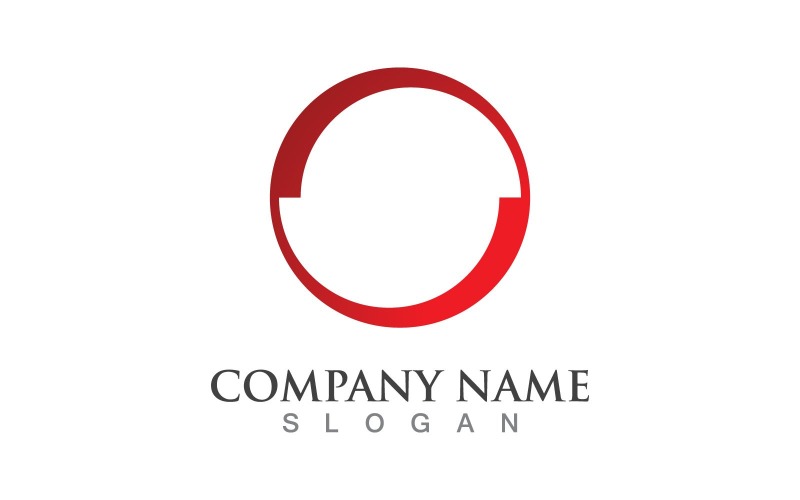 Kreis-Logo-Vektor-Icon-Design V5