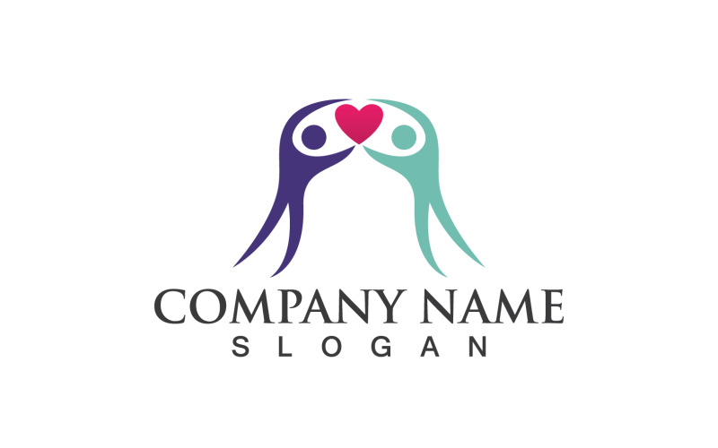La gente ama il logo e il simbolo della famiglia V3