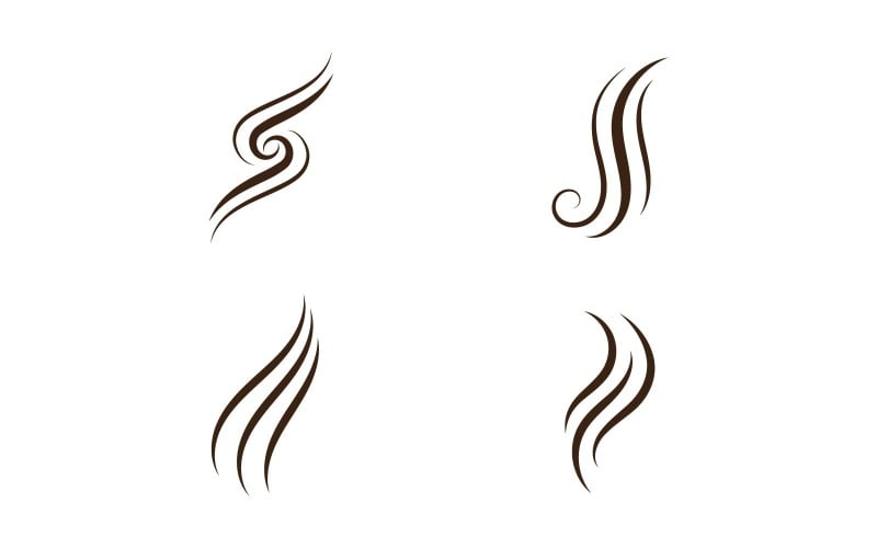 FrisörsalongLogo-mall vektorillustrationdesign V12