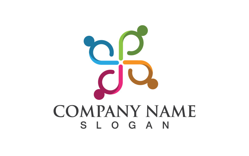 Team Group Community Logo Eps Vector V3