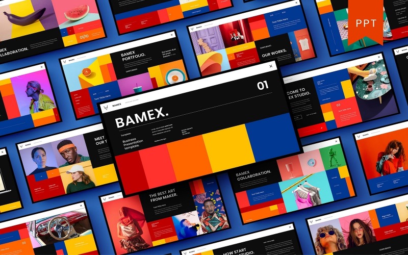 Bamex – šablona Business PowerPoint