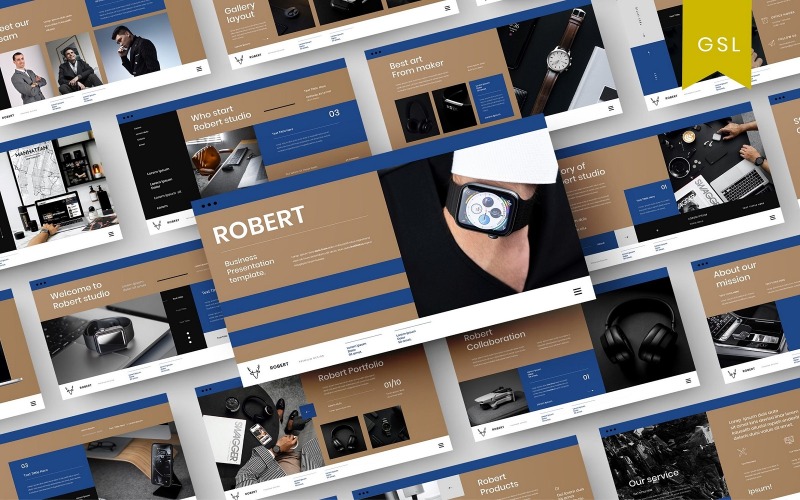Robert - Business Google Slide Mall
