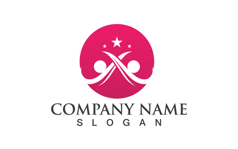 Human Caracter Health People Logo Vector V2