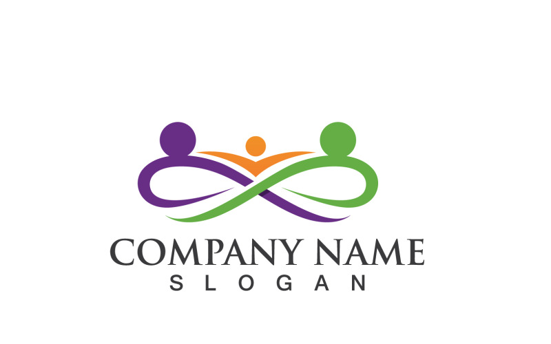 Infinity People Family Care Logotyp V3
