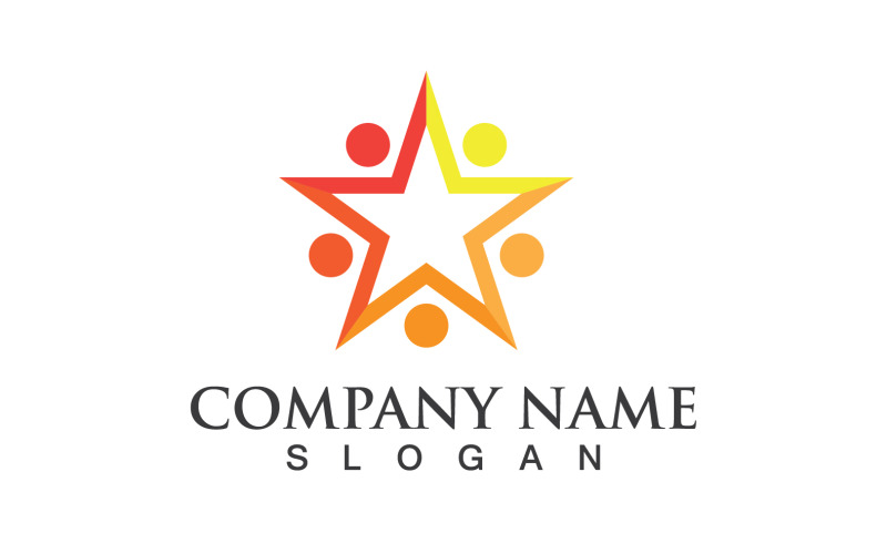 Logo Star Succès Symbole Design Vector V1