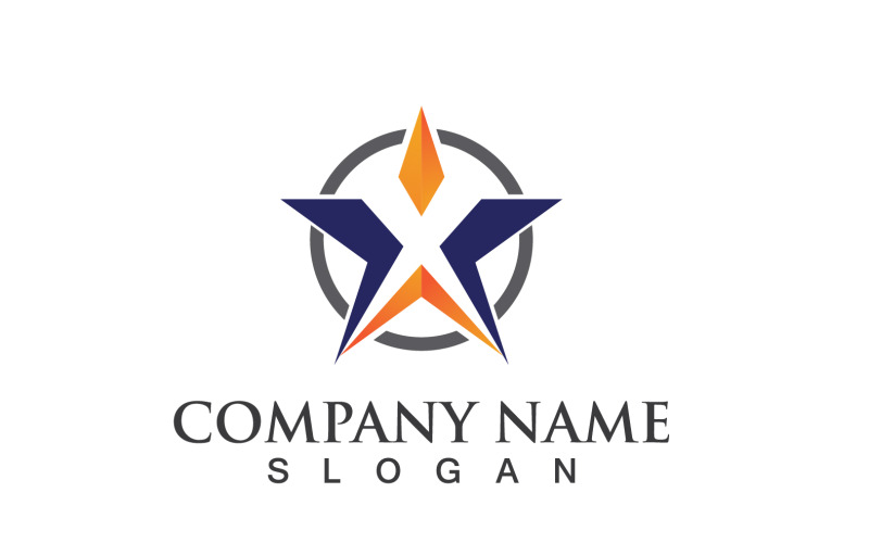 Logo Star Success Symbol Design Vector V13