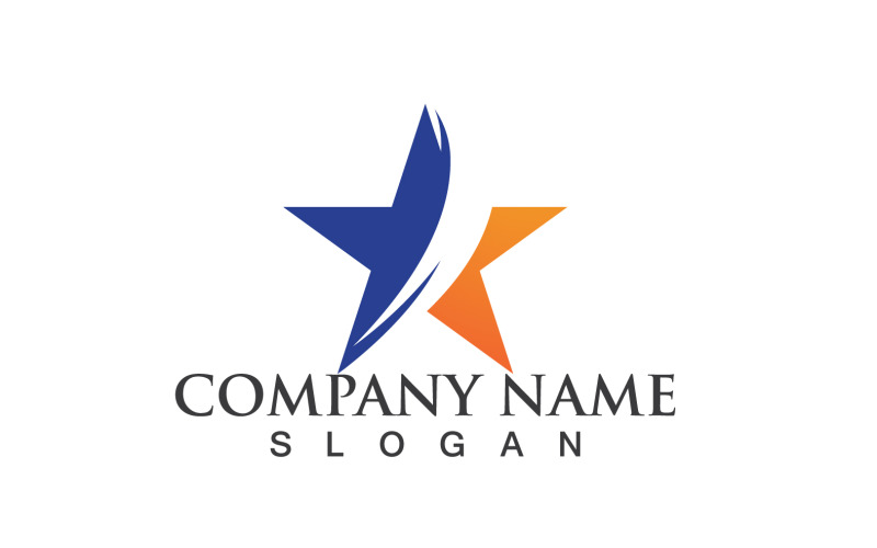 Logo Star Success Symbol Design Vector V4
