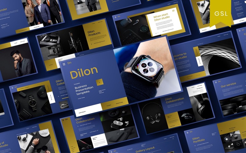 Dilon - 商务 Google 幻灯片模板
