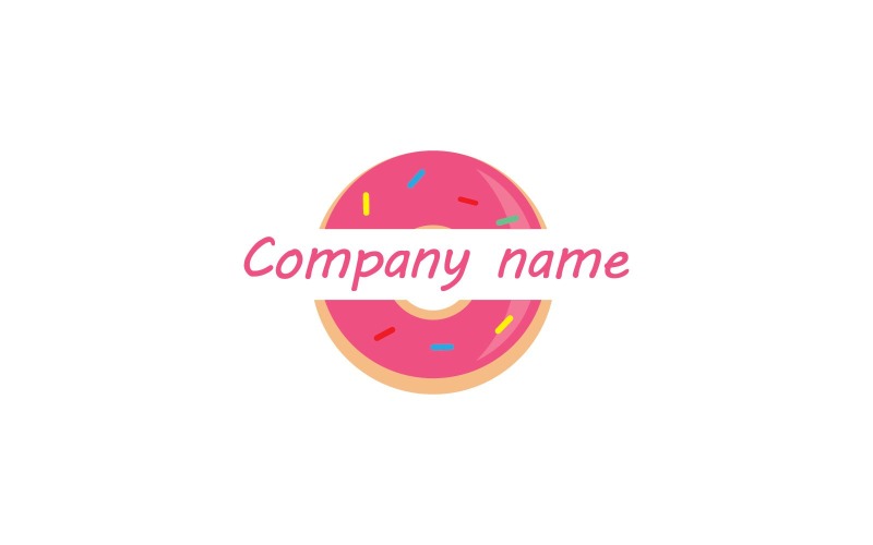 Donut vektorillustration V2