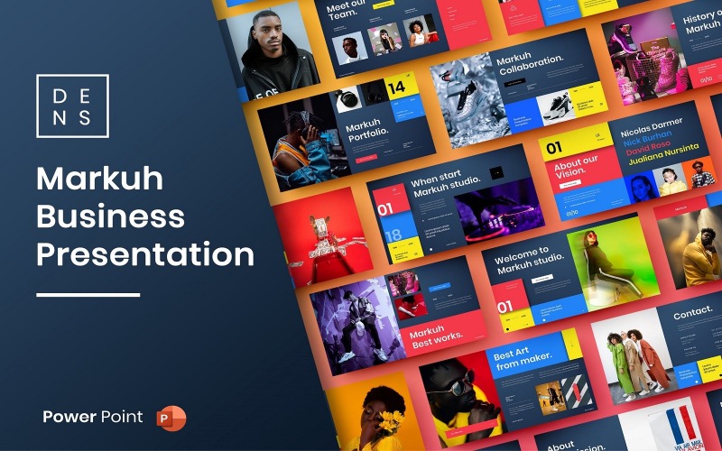 Markuh – Modello di PowerPoint aziendale