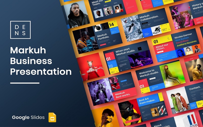 Markuh - 商务谷歌幻灯片模板