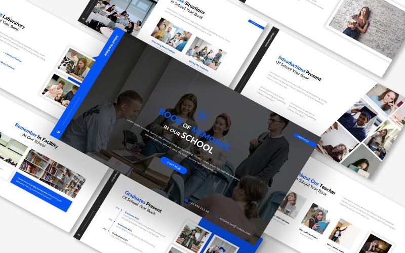 Memorizee Презентация Шаблон Google Slides