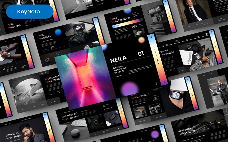 Neila - Business-Google-Folienvorlage