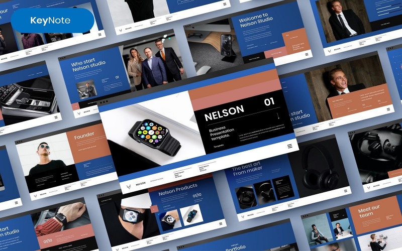 Nelson – Modèle de présentation d'entreprise