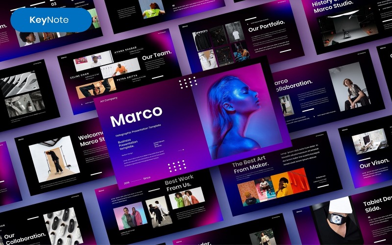 Marco – Business-Keynote-Vorlage