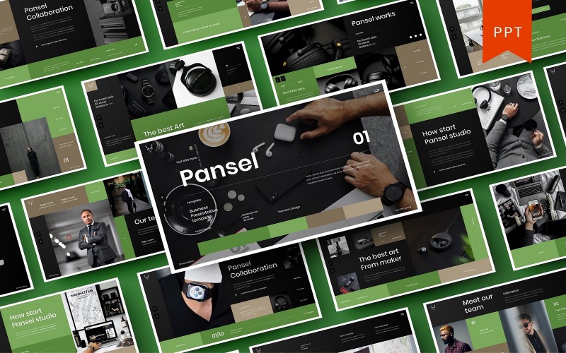 Pansel - 商业的PowerPoint模板