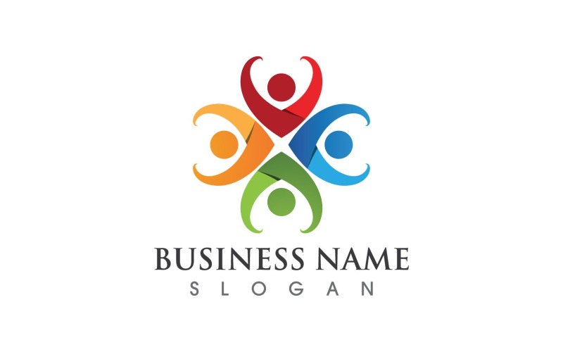 Gruppo Team Community Logo Vector V8